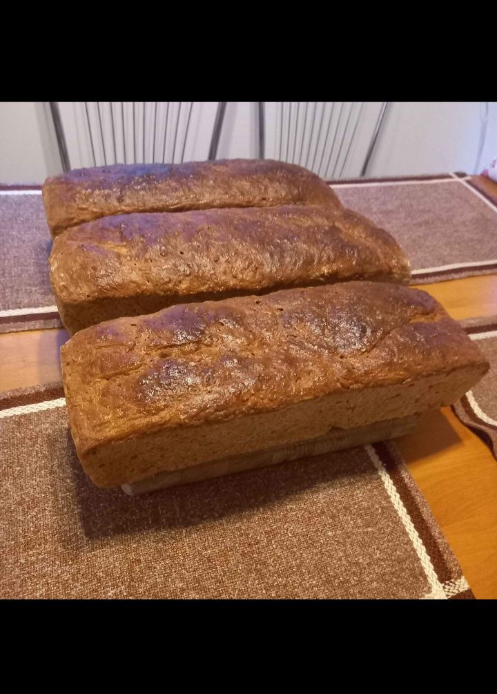 Chleb żytni na zakwasie wiejski