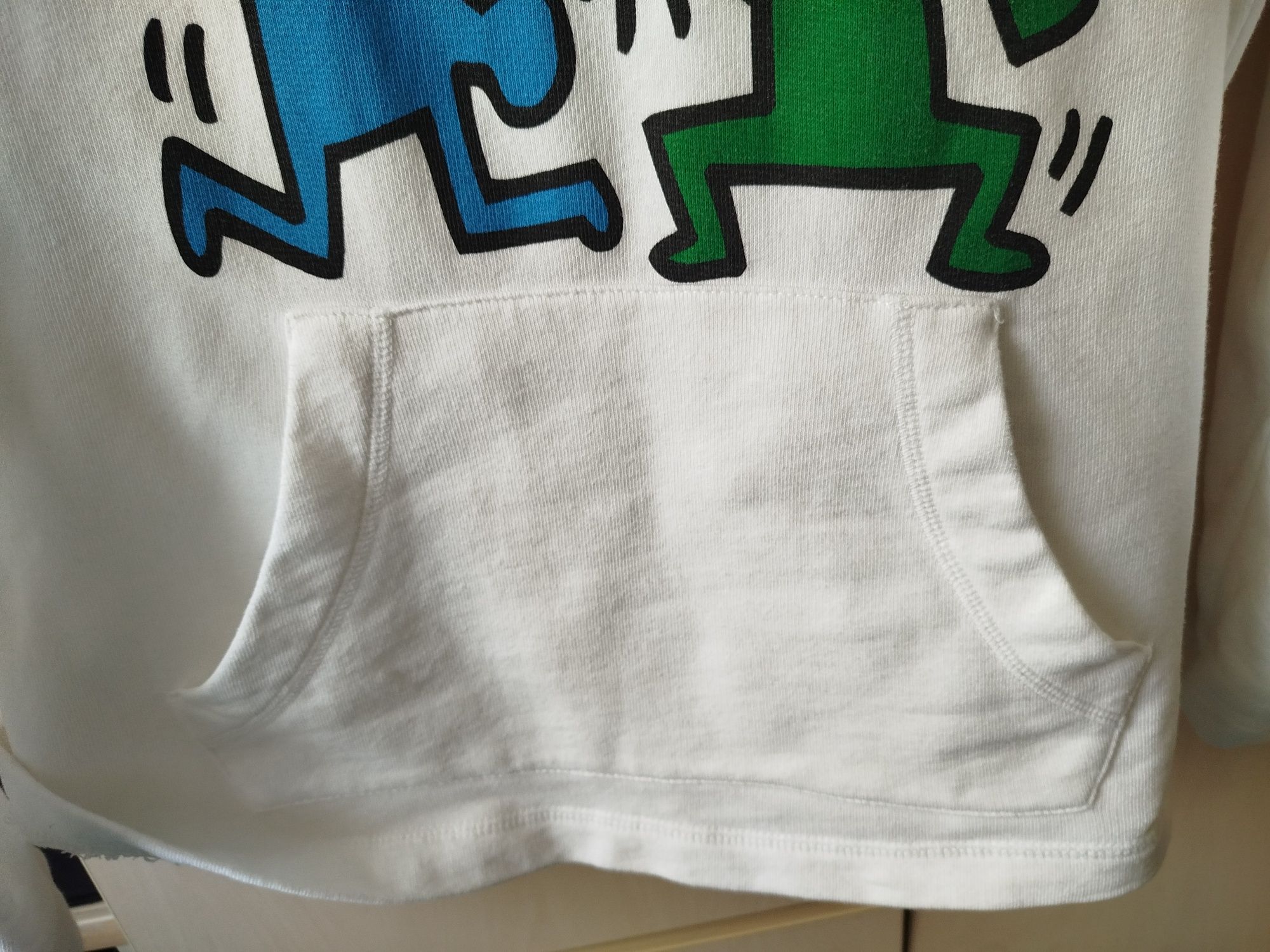 Keith Haring bluza z kapturem r . S