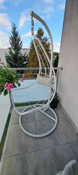 Fotel wiszący ogrodowy/ balkonowy