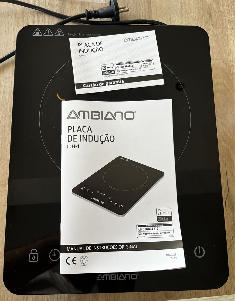Placa de Indução — em ótimo estado!