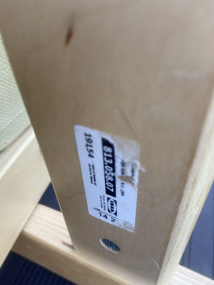 Ikea fotel z podnozkiem