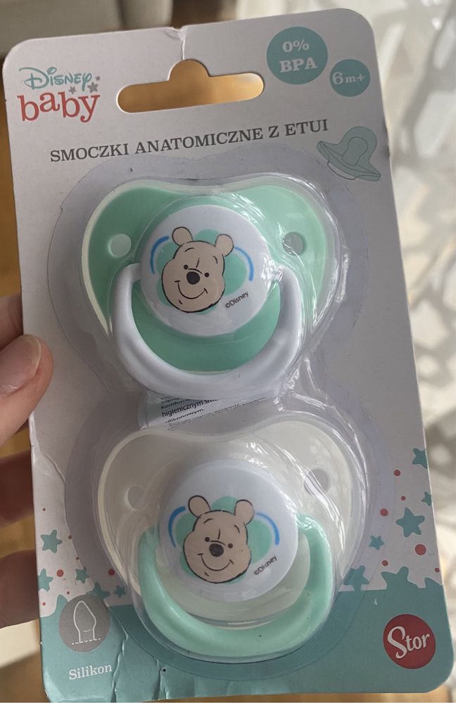 Smoczki anatomiczne z etui Disney Baby