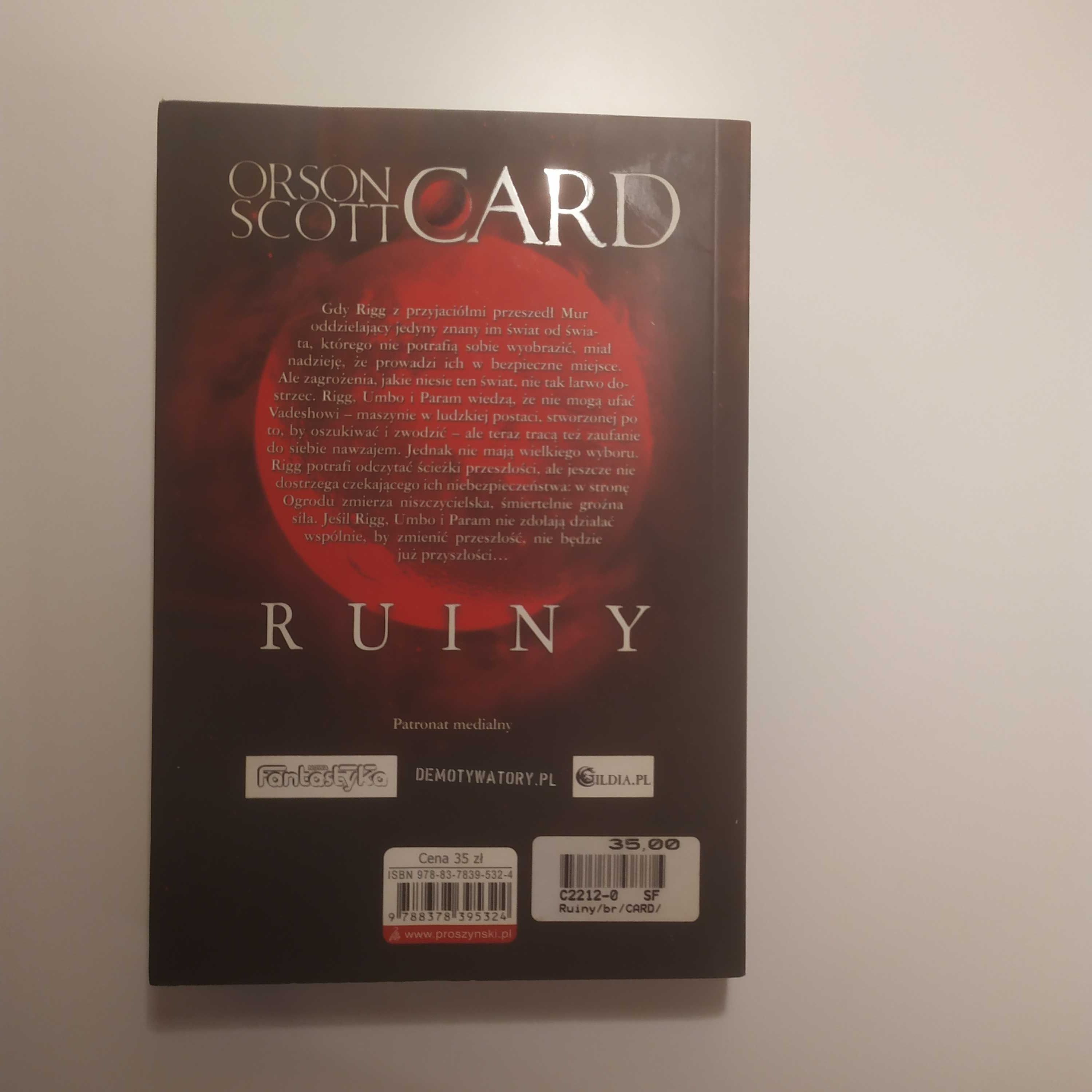 Ruiny. Tropiciel. Tom 2 - Orson Scott Card