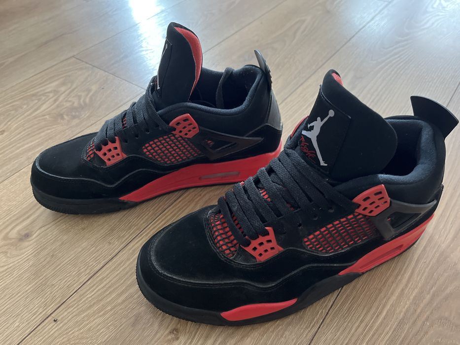 Nike Air Jordan 4 Retro "Red Thunder" r. 41 wkladka 26.2cm