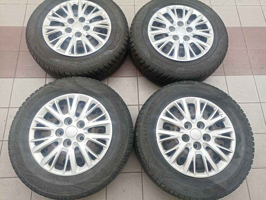 Koła orginal zimowe felgi opony Kia Hyundai 5*114,3 15