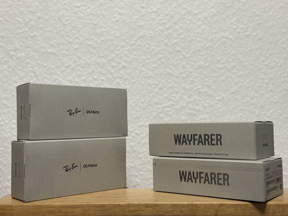 Ray-Ban Meta  wayfarer gen 2АІ gray окуляри