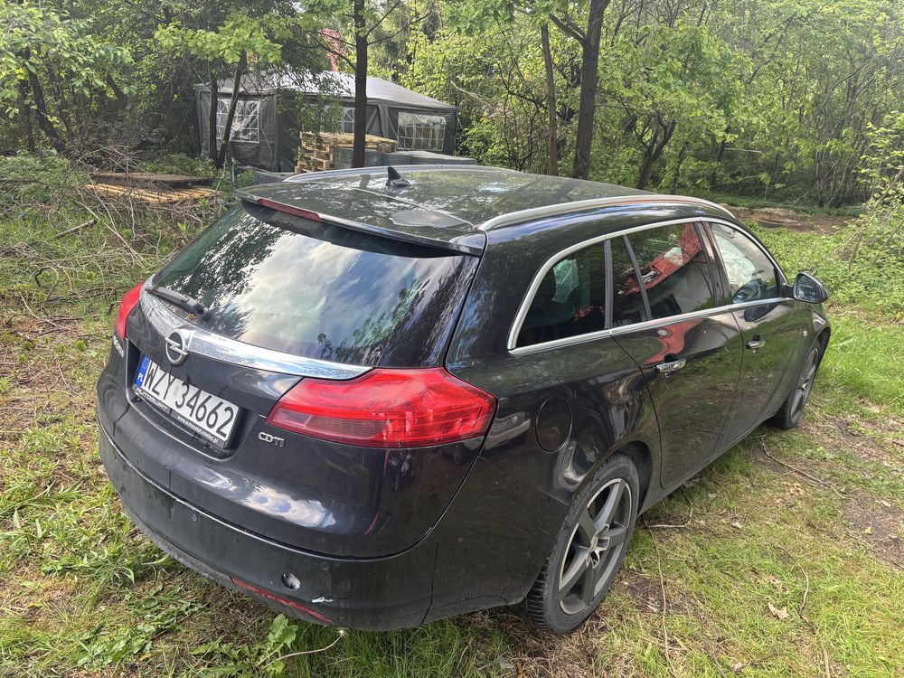 Opel po wypadku