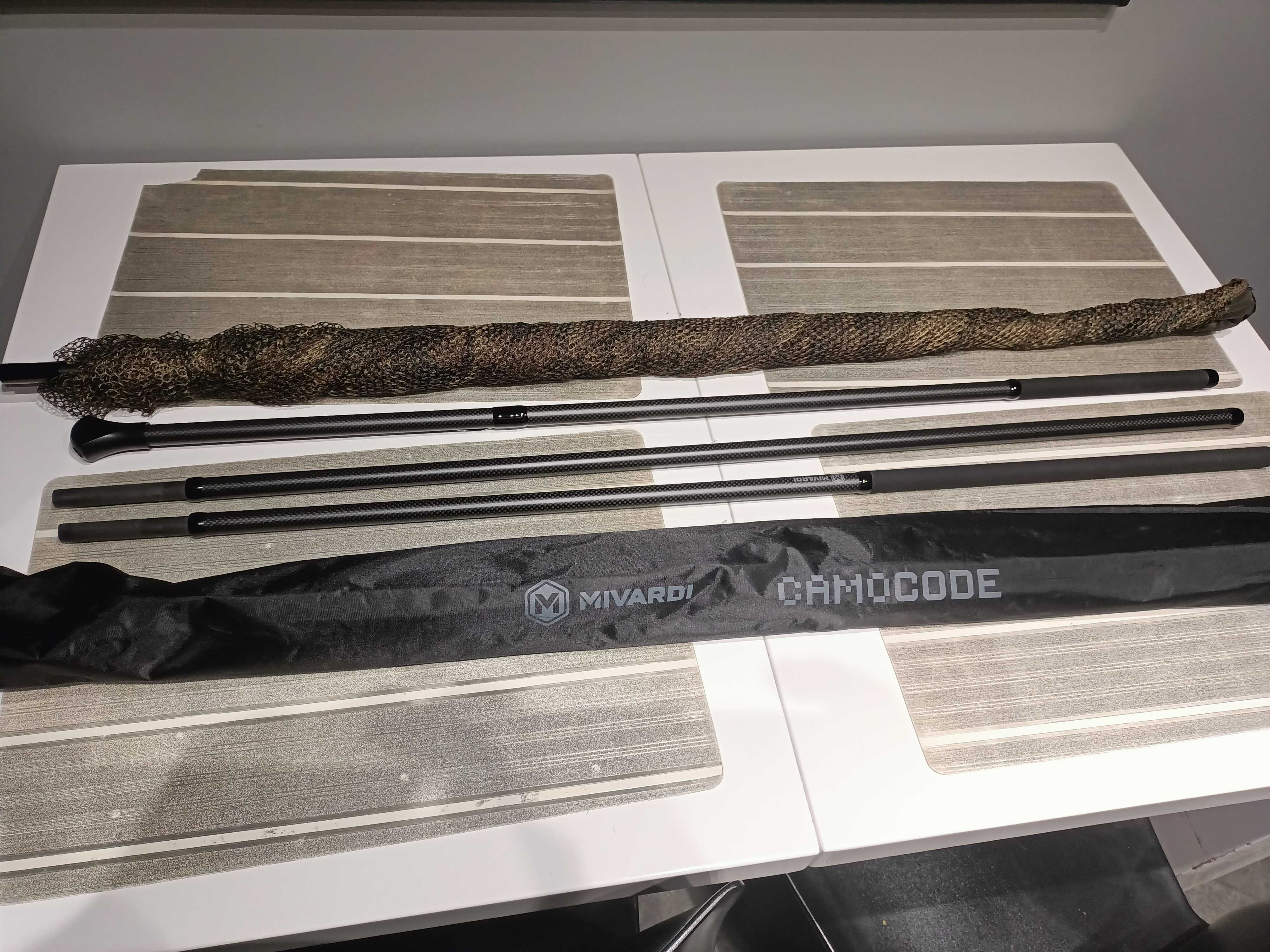 Podbierak Mivardi Landing Net CamoCODE - 3,55m