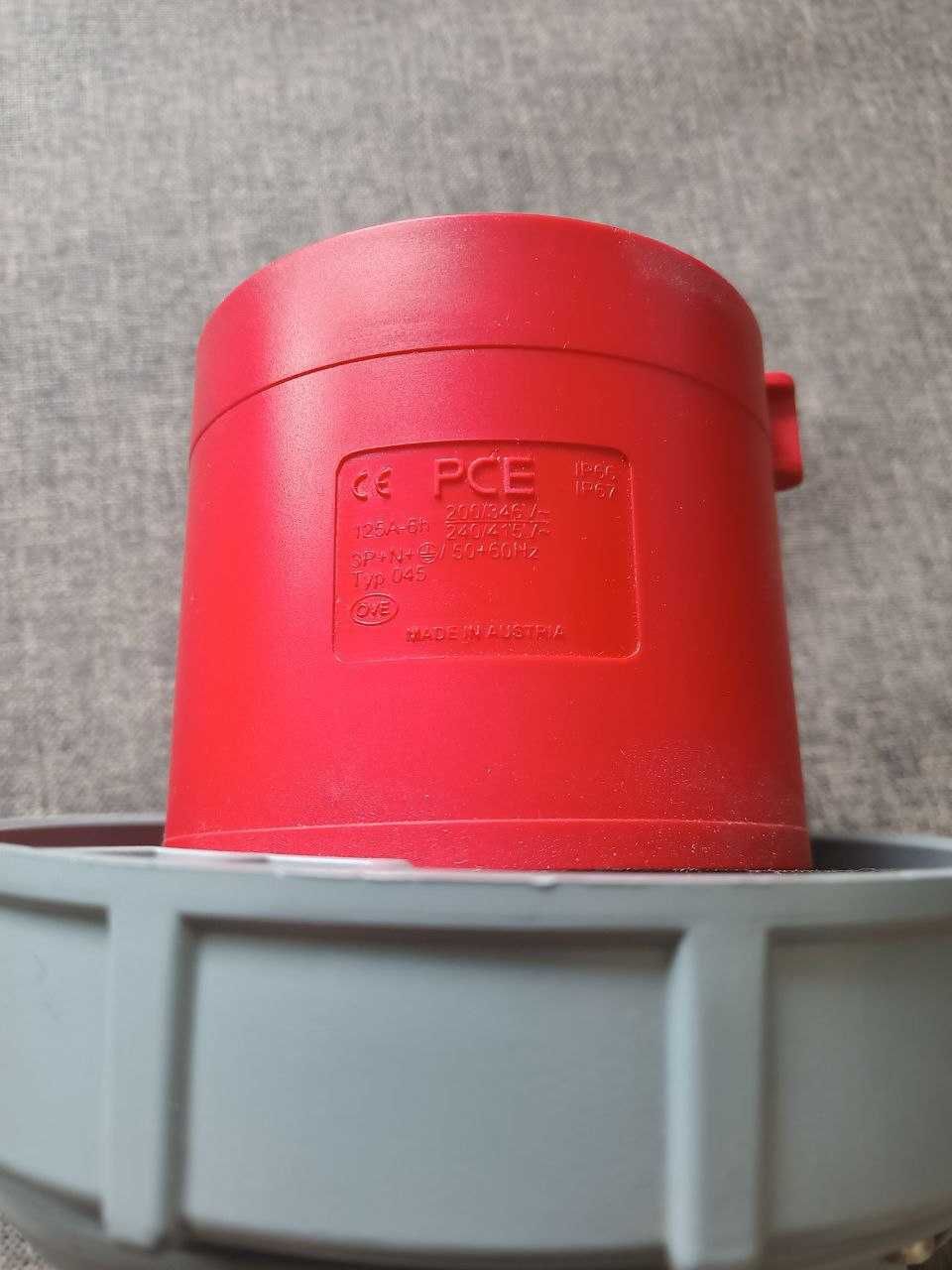 Wtyk przenośny siłowy przemysłowy 125A 5P IP67 PCE