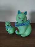 Kotki ceramiczne figurki