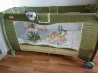 Łóżeczko turystyczne Baby Maxi Zoo 125 cm x 65 cm