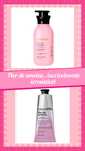 Conjunto de loção hidratante corporal e creme de mãos