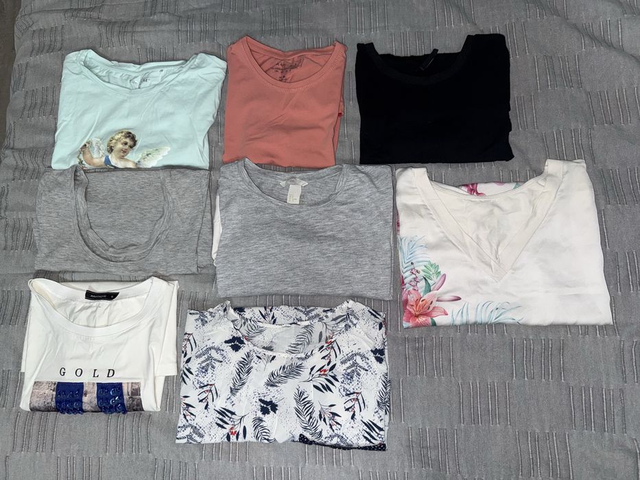 8 pack T-shirt damskich