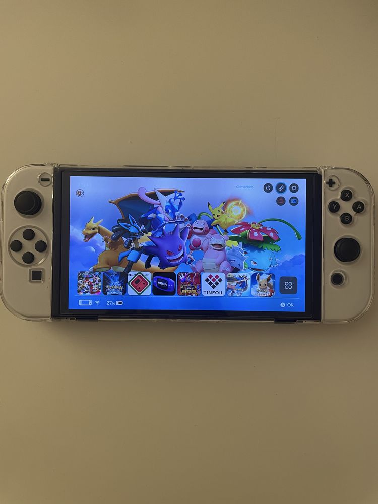 Nintendo Switch OLED Desbloqueada – Completa + Extras