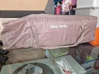 Łóżeczko turystyczne Milly Mally, przewijak, moskitiera, lew, 120x60