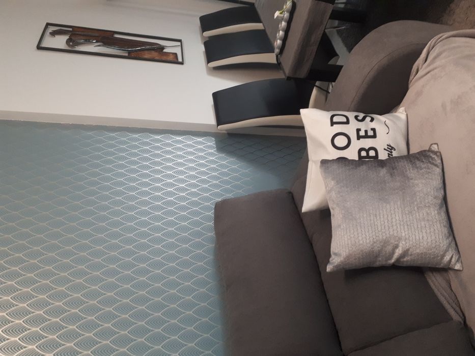 Decoração com papel de Parede.