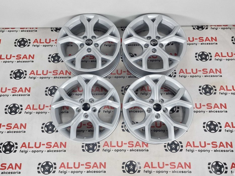 NOWE alufelgi NISSAN 17" 5x114,3 Juke Nowy Qashqai (J12) - Srebrne