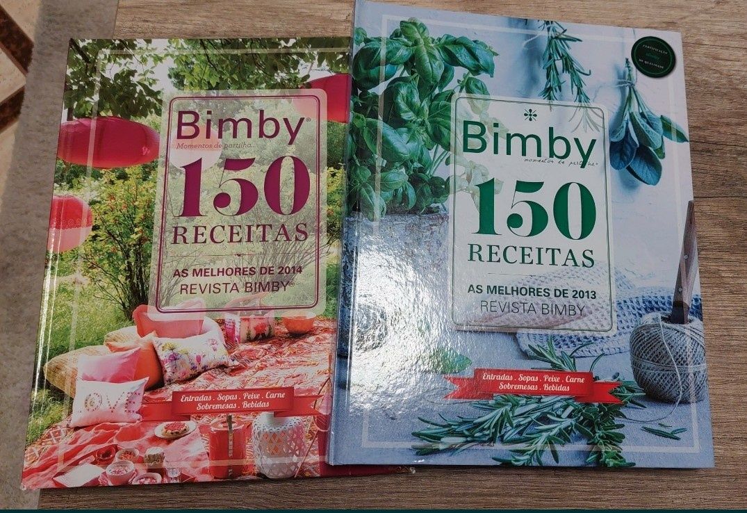 Livros de receitas da bimby