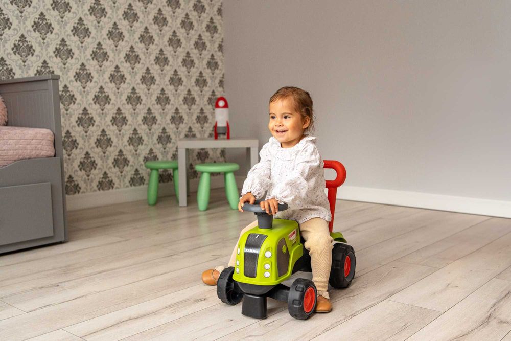 Falk Jeździk i chodzik 2w1 traktor Baby Claas 312S traktorek