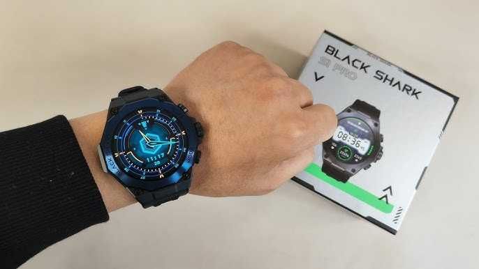 Xiaomi Black shark s1 pro, black/blue Смарт-годинник, original, нові в