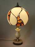 Lampa nocna bursztyn
