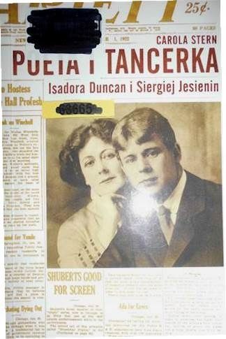 Poeta I Tancerka Carola Stern