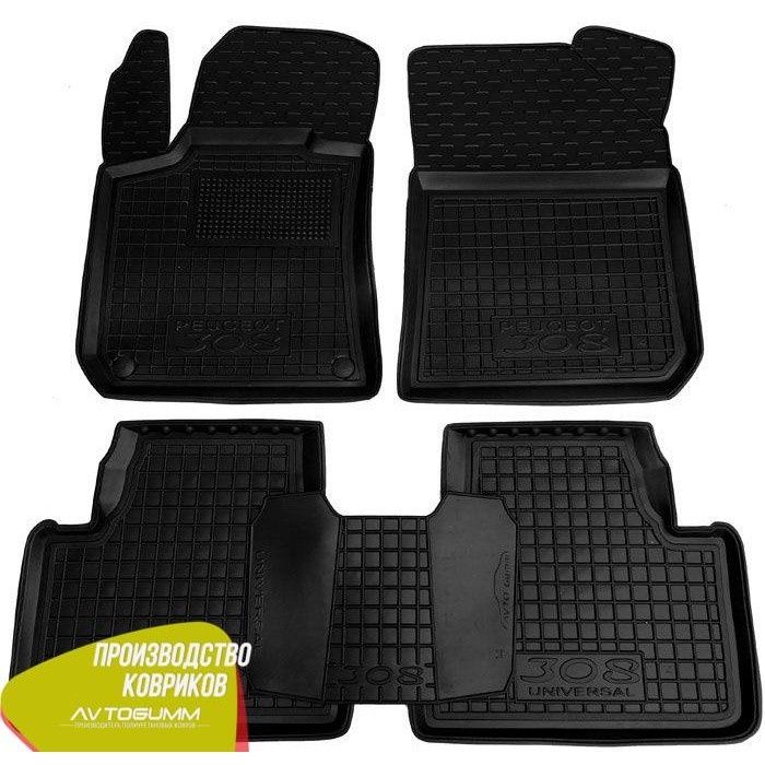 коврики в салон Peugeot 207/208/301/308/508/408/307/605/5008/108/