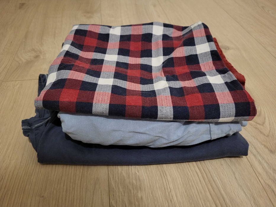 Koszula do karmienia Doctor Nap L 40 ciążowa w czerwoną kratę