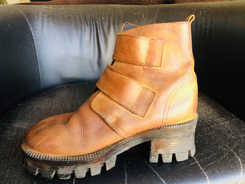 Bota de inverno em bom estado camel a castanha sao novas