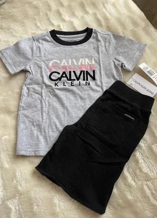 Комплект Calvin Klein шорти + футболка оригінал