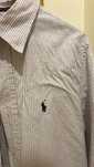 Camisa azul às riscas | Ralph Lauren