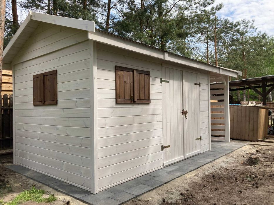 Domek narzędziowy Domek drewniany Drewutnia