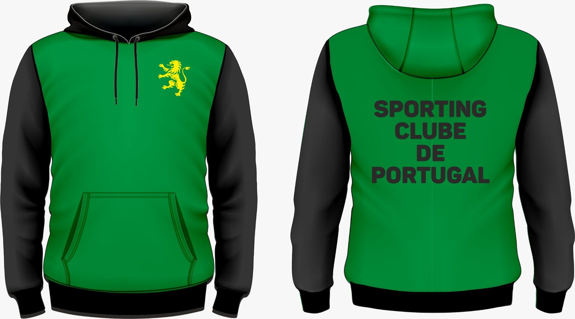 Sweat shirt com capuz Sporting