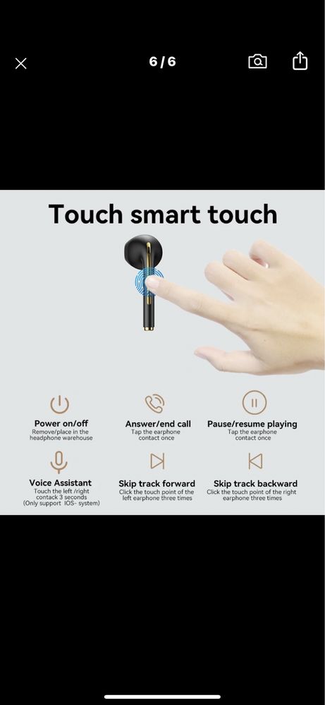 Fone de ouvido Xiaomi bluetooth