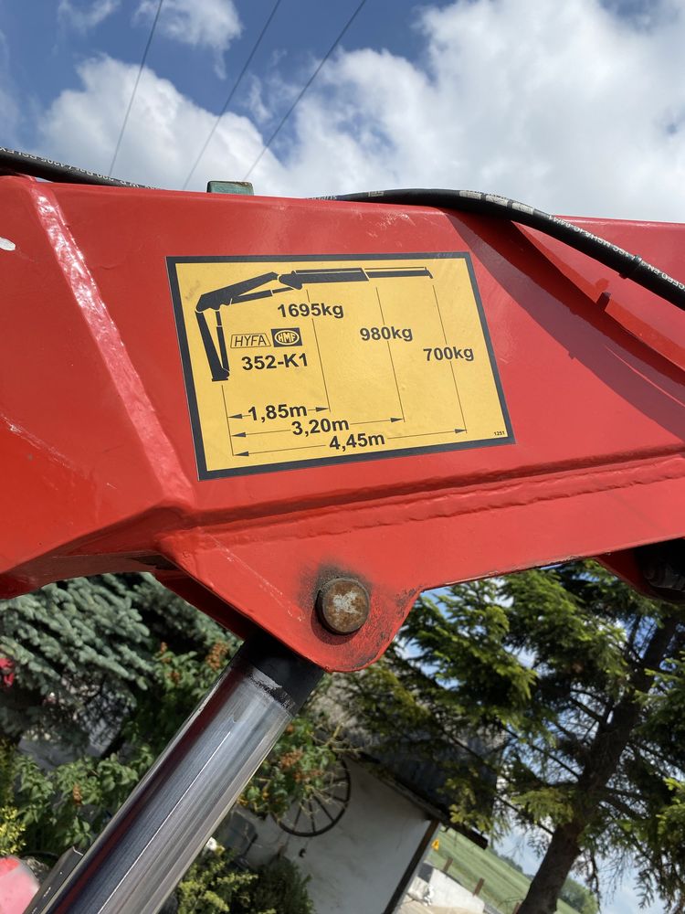 Żuraw hydrauliczny HMF typ 352 k1