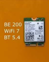 Intel® BE200 [WiFi 7 + BT 5.4] 320Mhz 4K-QAM