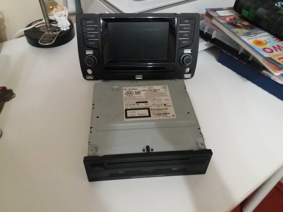radio wyświetlacz nawigacja navi VW GOLF 7 VII SPORTSVAN zestaw