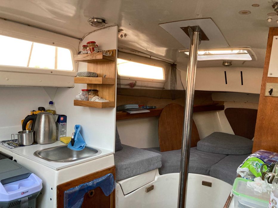 Jacht zatokowy Daimio 700  długość 7m, Żaglówka     marina Darłówek