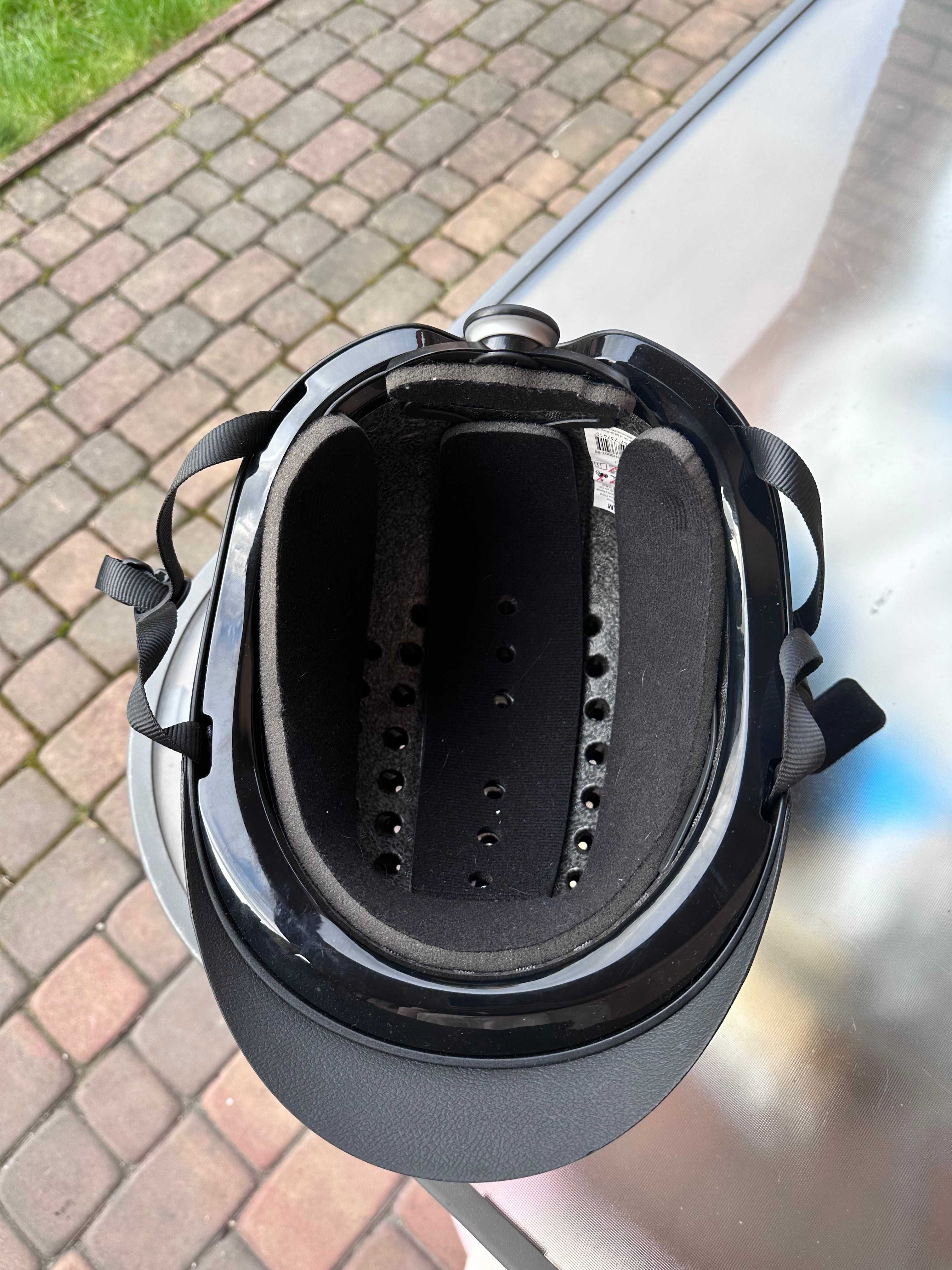 Kask do jady konnej FOUGANZA= DECATHLON  L: 58-61cm