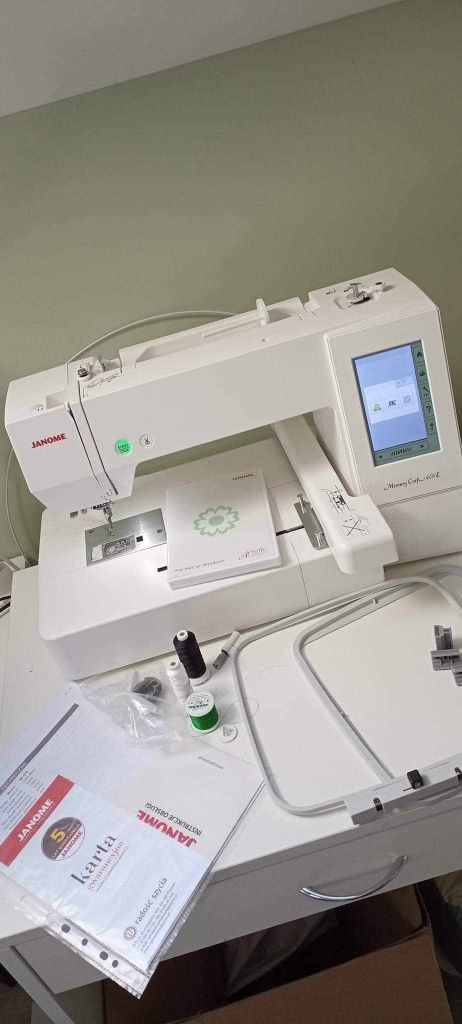 Hafciarka JANOME MC400E + oprogramowanie GWARANCJA