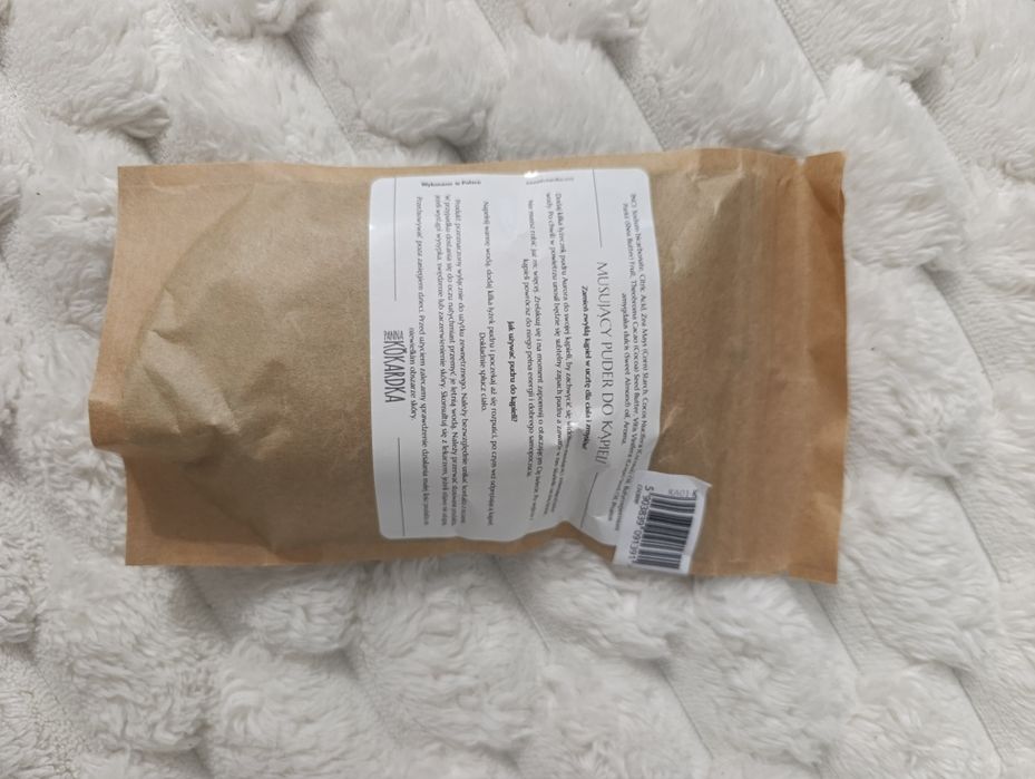 Musujący puder do kąpieli