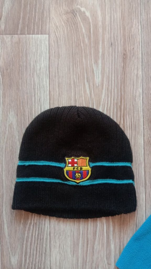 Шапка мужская зимняя оригинал puma FC Barcelona