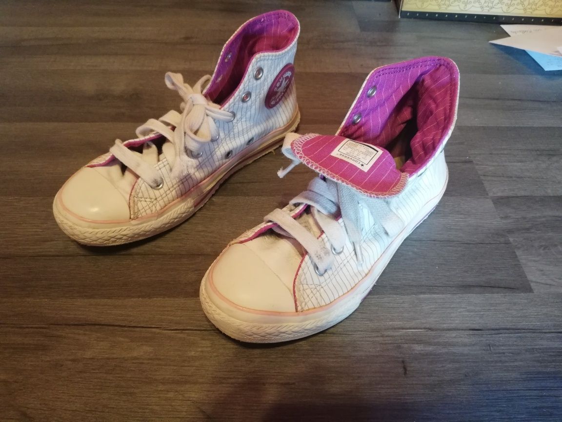 Converse   białe