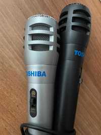 Мікрофон микрофон Toshiba (2 шт), для караоке DVD