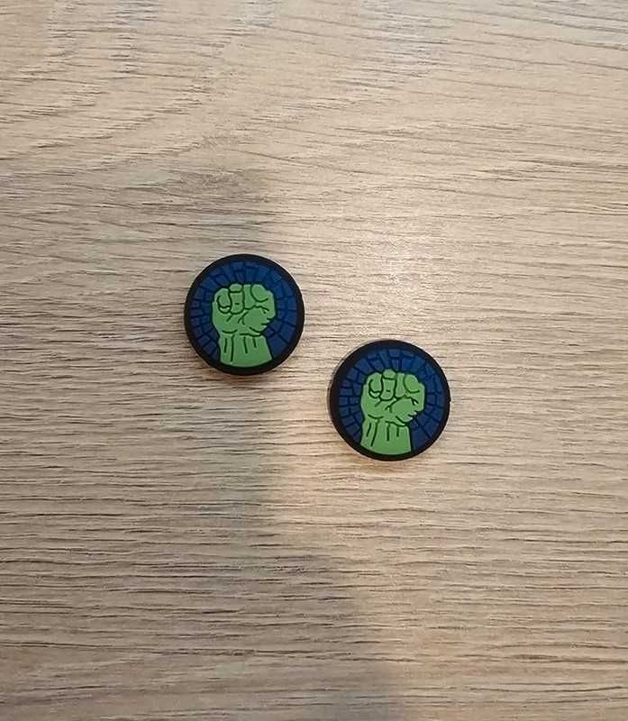 Antypoślizgowe gumki na pad kontroler Playstation Xbox Avengers Hulk