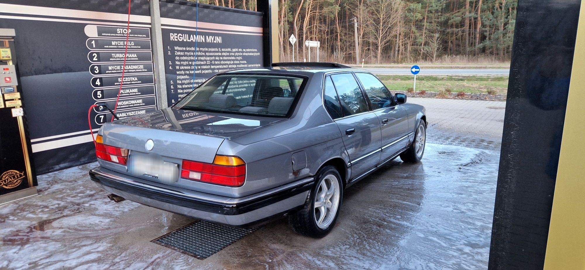 BMW 730i e32 . 3,0 benzyna automat. Zamiana bmw e34