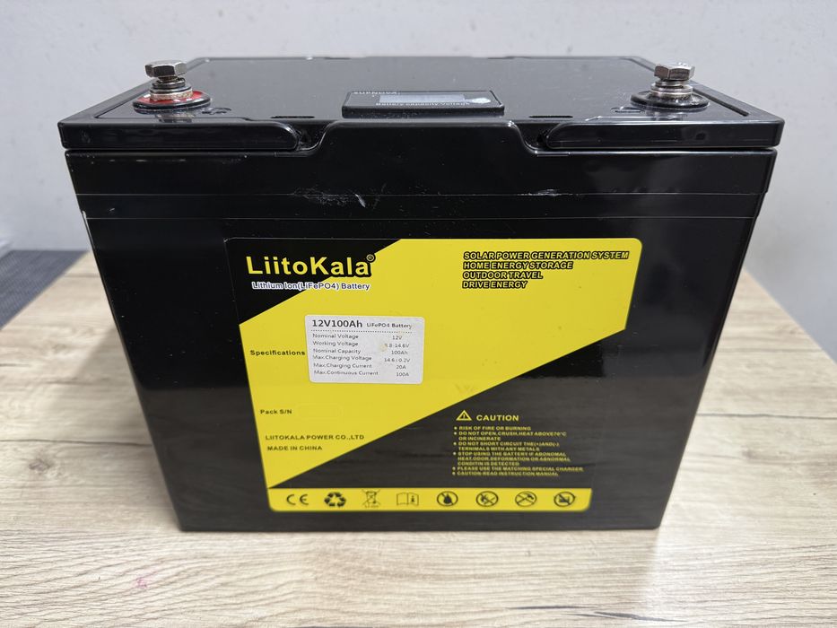 Акумулятор LIFEPO4. 12в 100AH