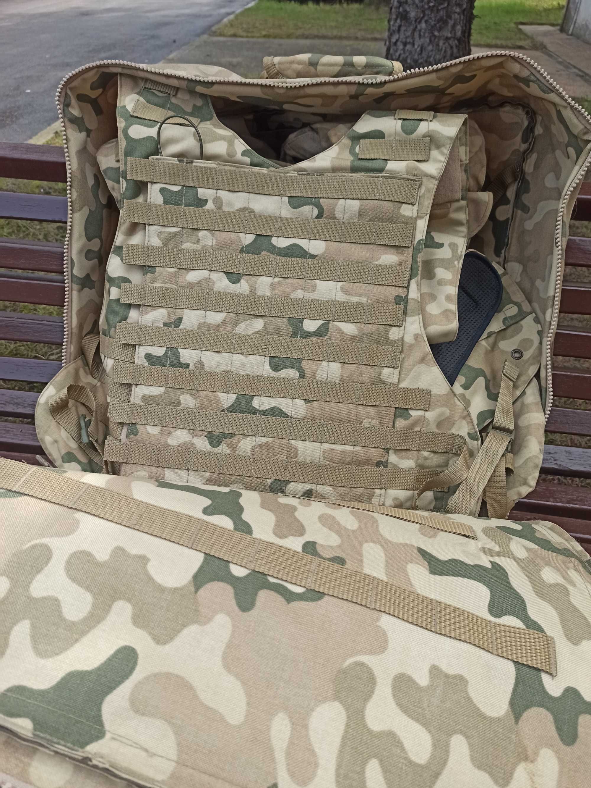 Kamizelka taktyczna wojskowa KWM-01 pustynna