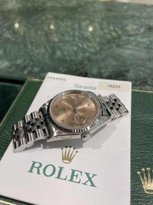 Rolex Datejust 36mm Pink Dial