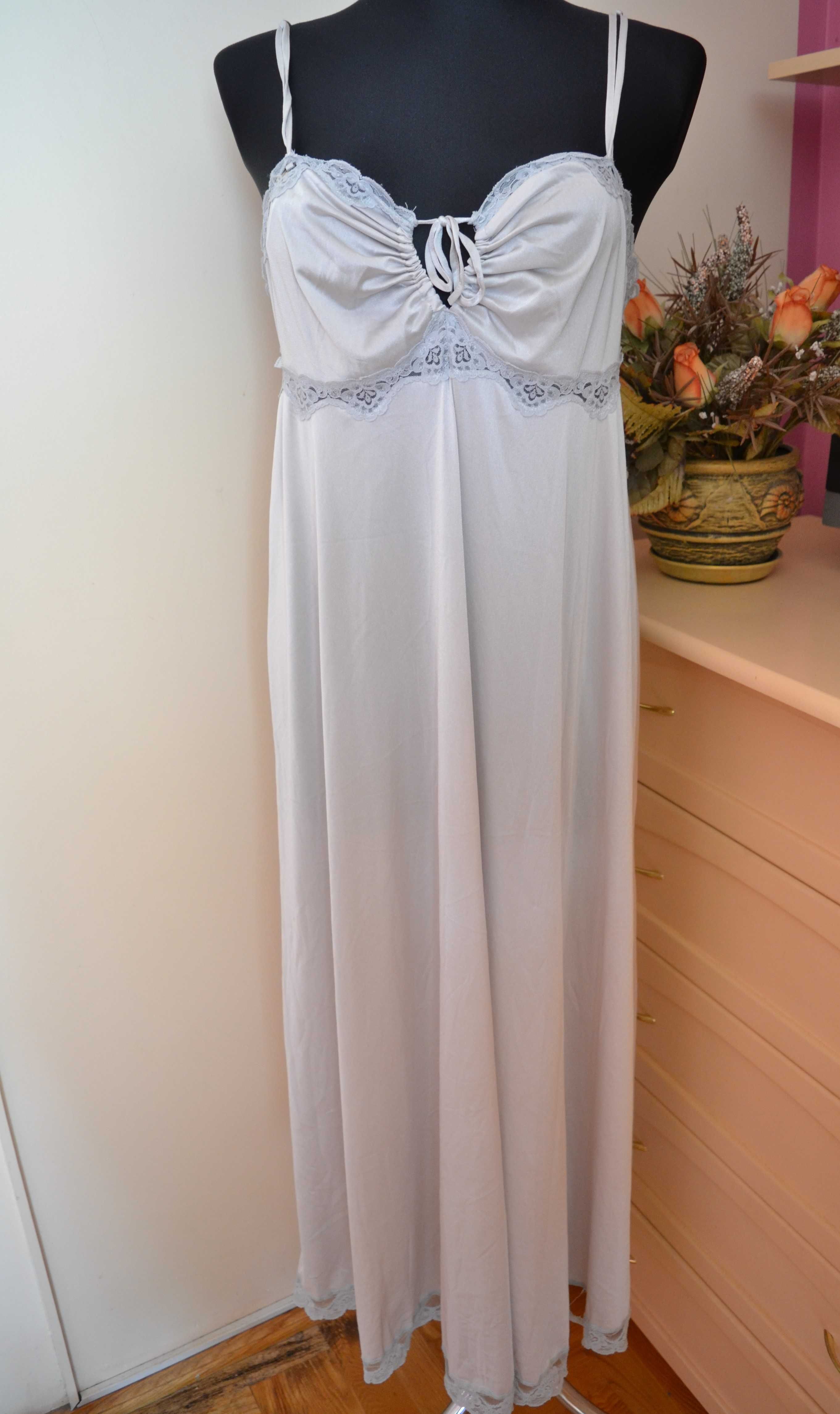 134 ^ m&s koszula nocna halka nylon 36/38